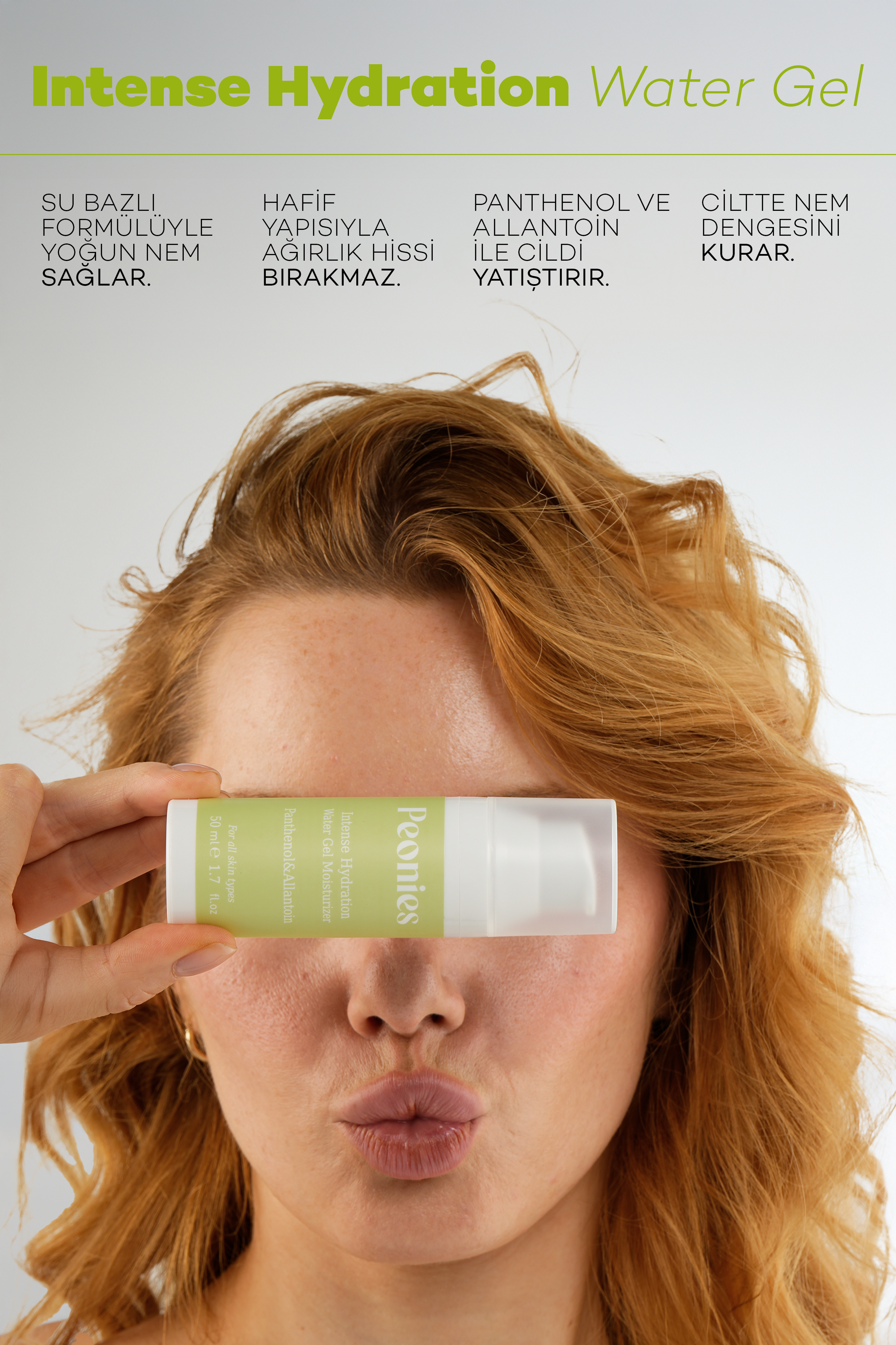 INTENSE HYDRATION WATER GEL NEMLENDİRİCİ /HAFİF KIVAMLI JEL NEMLENDİRİCİ